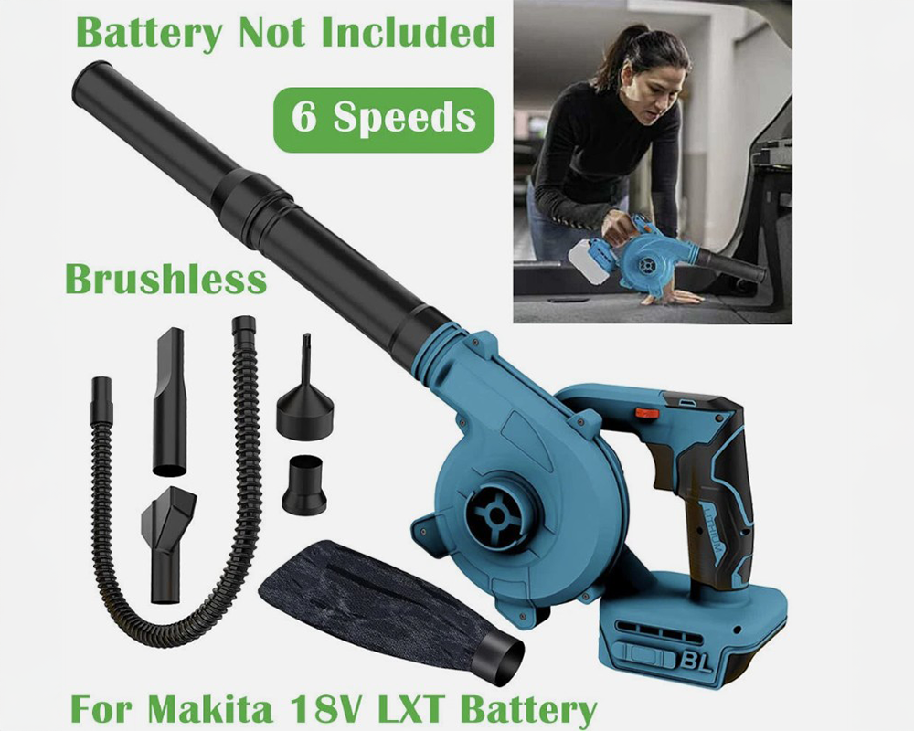 Cordless Leaf Blower for Makita 18V Battery – Electric Blower & Vacuum Cleaner