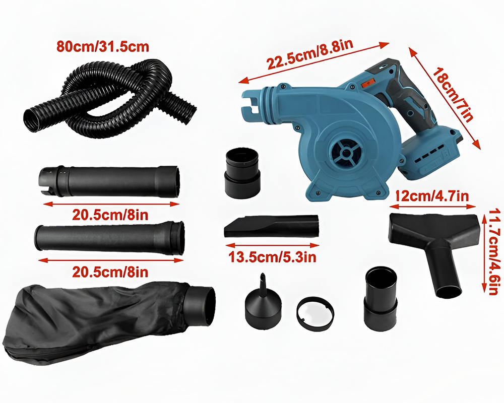 Cordless Leaf Blower for Makita 18V Battery – Electric Blower & Vacuum Cleaner