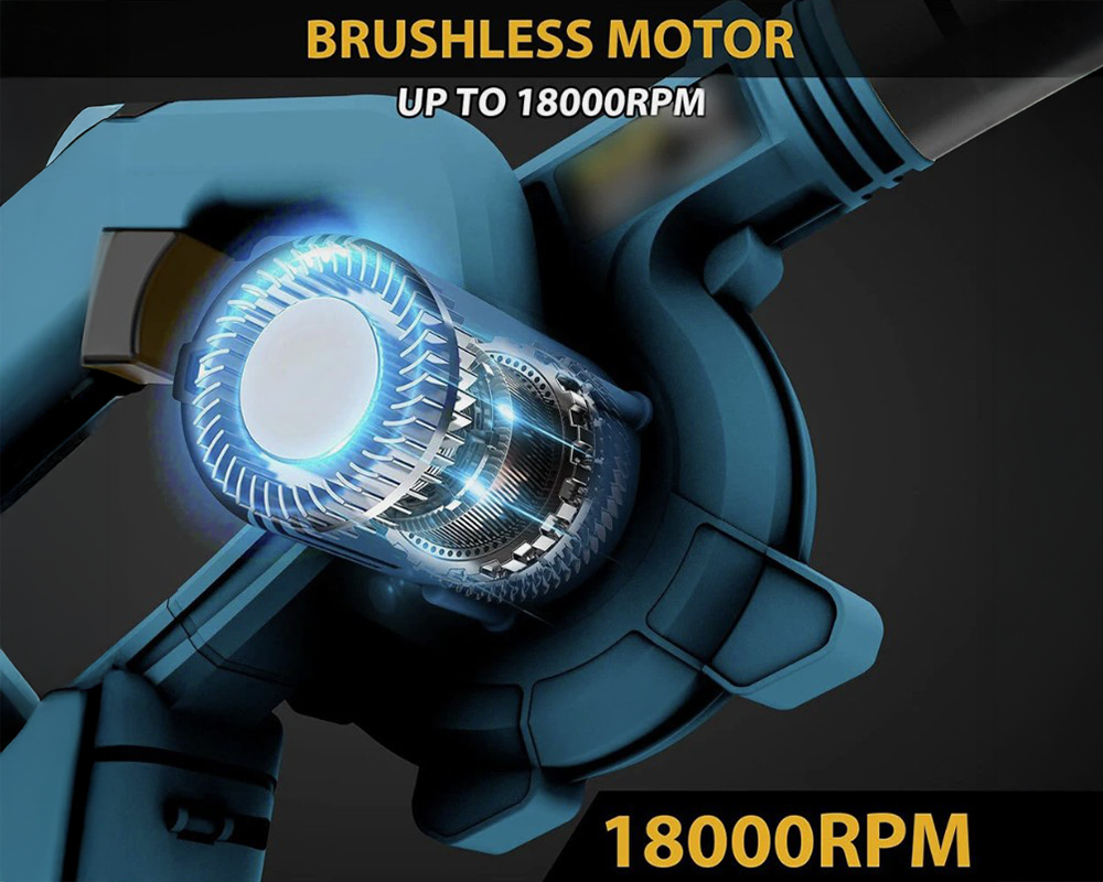 Cordless Leaf Blower for Makita 18V Battery – Electric Blower & Vacuum Cleaner