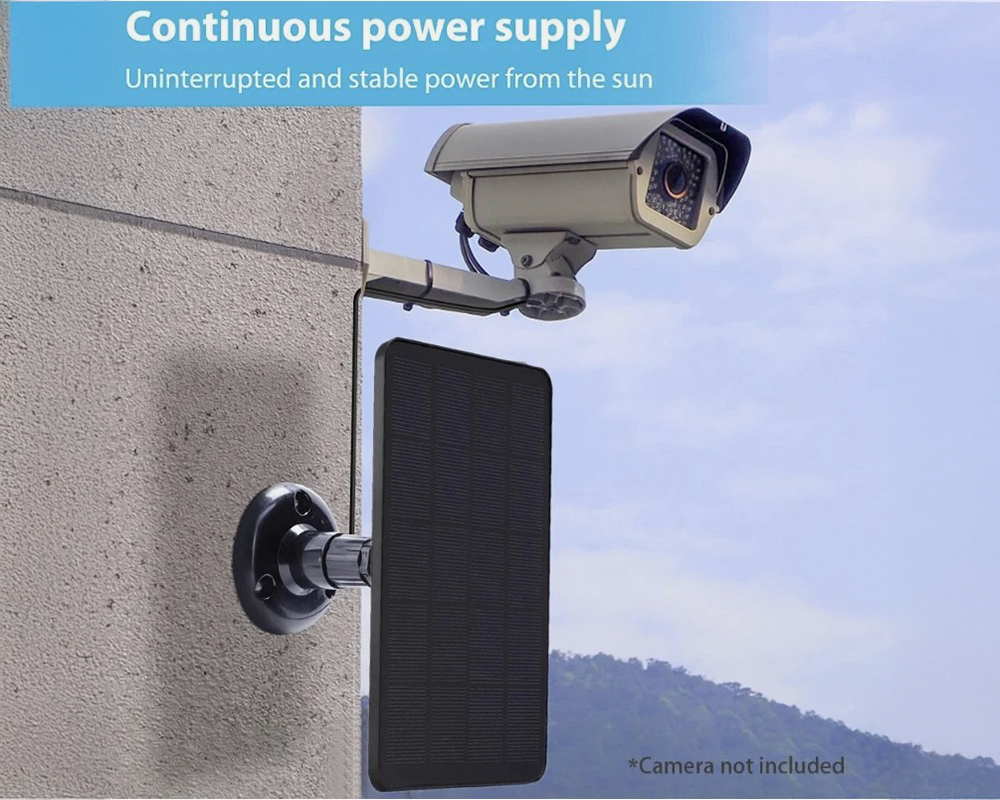 Solar Panel for Security Camera
