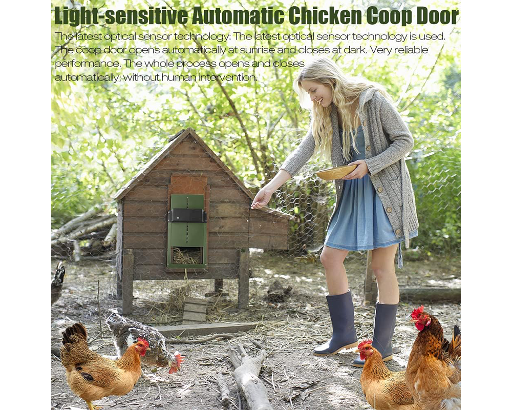 Automatic Chicken Coop Door Chicken Door Opener