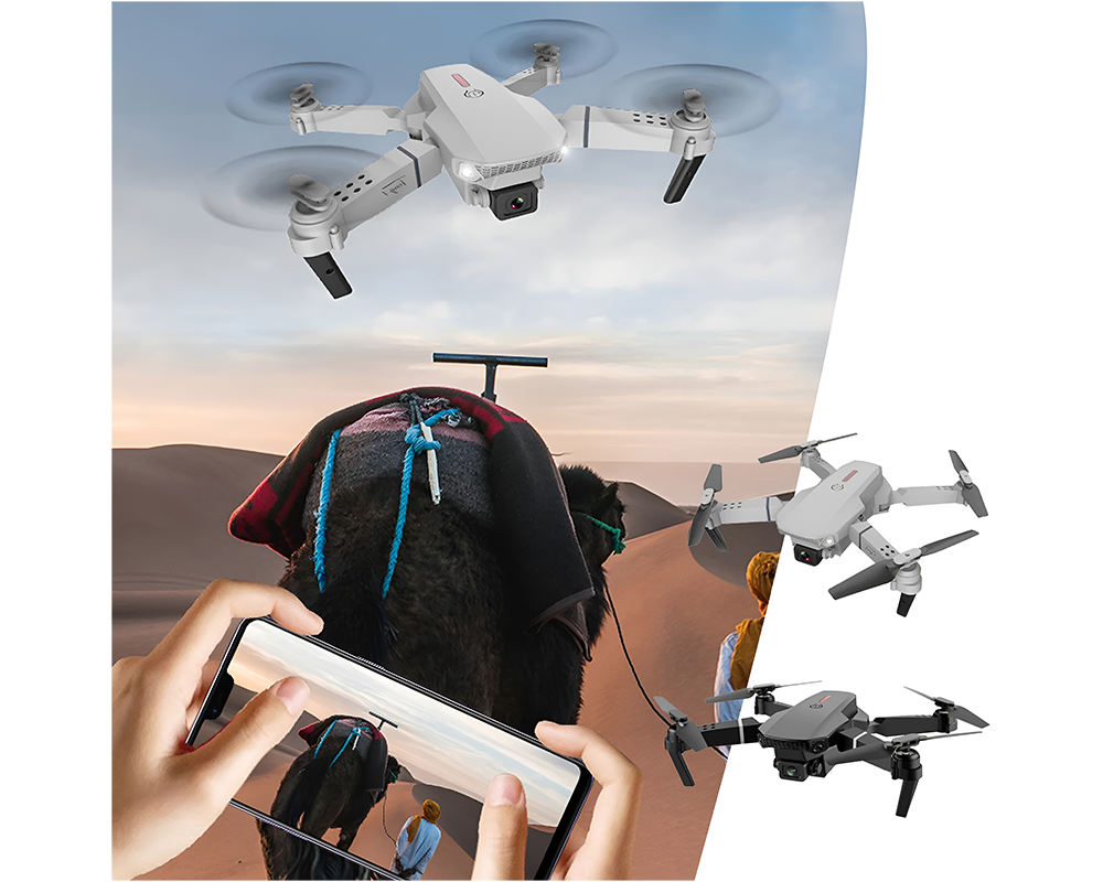 Drone With Camera and Battery