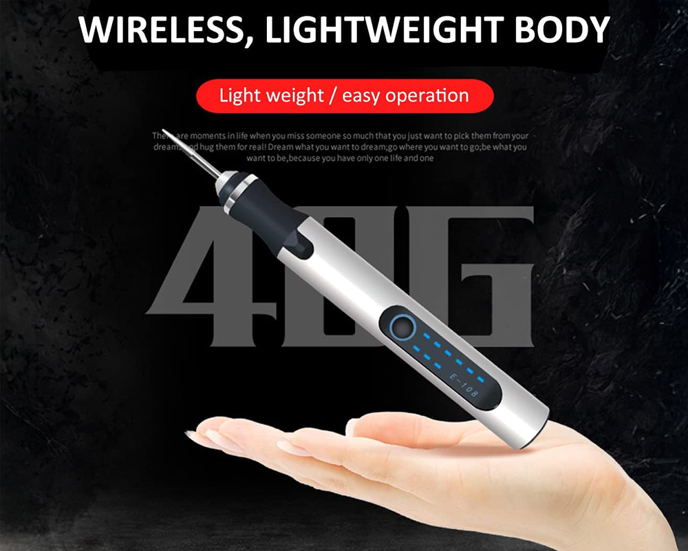 Electric Engraving Pen – Cordless Engraver Tool, Micro Carving Pen, Rechargeable Engraver Machine