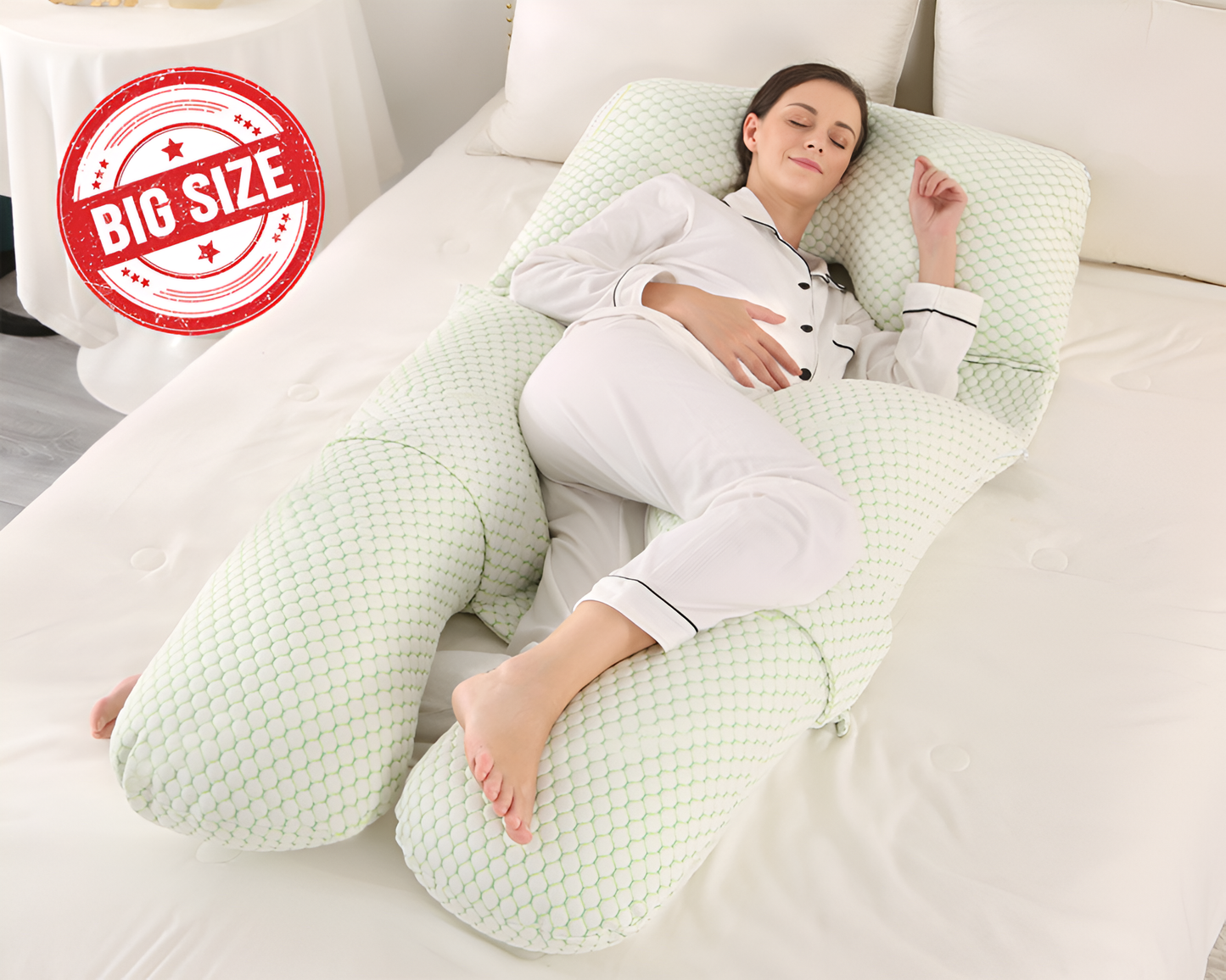 Pregnancy Pillow U Shaped Full Body Maternity Pillow