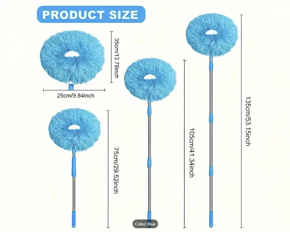 Telescopic Microfibre Dusters (2 Pack)