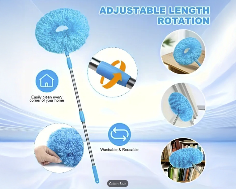 Telescopic Microfibre Dusters (2 Pack)