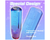 Crystal Shift Knob 20cm – Blue Purple Crystal Shift Knob Gear Stick