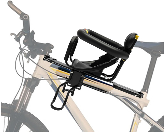 Front Baby Bike Seat – Folding Front Baby Bike Seat with Backrest