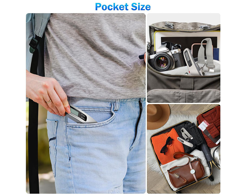 Digital Luggage Scale 50KG – Travel Digital Luggage Scale with LCD