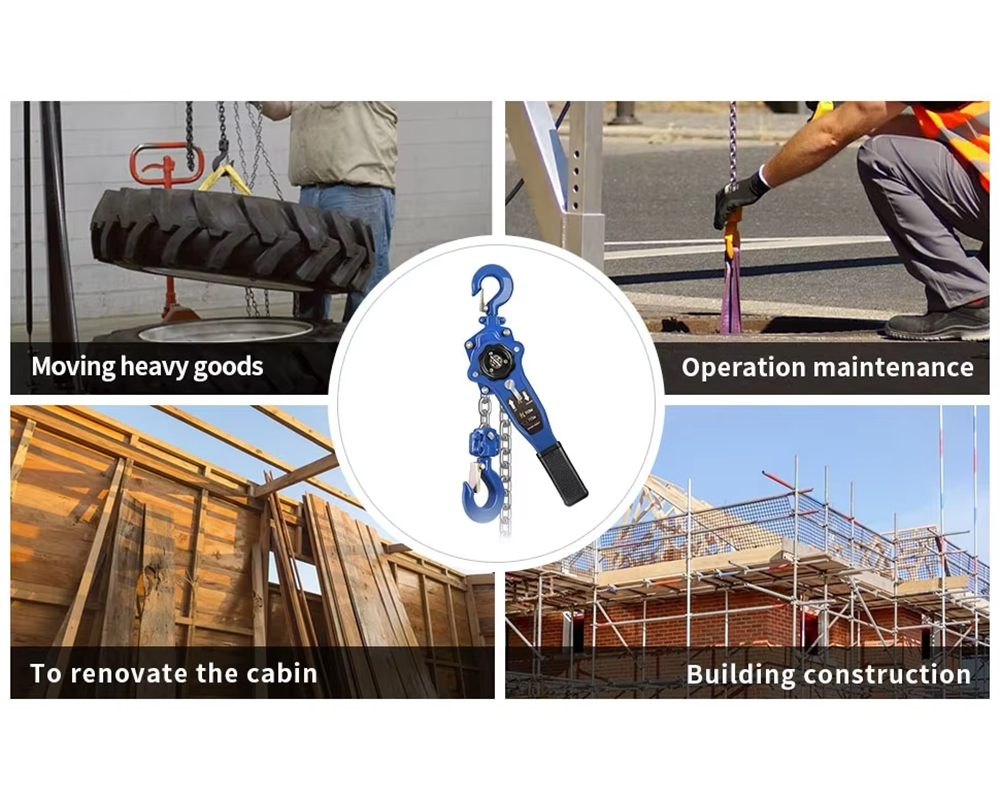 Lever Block Chain Hoist 0.75 Ton 1.5m Lifter