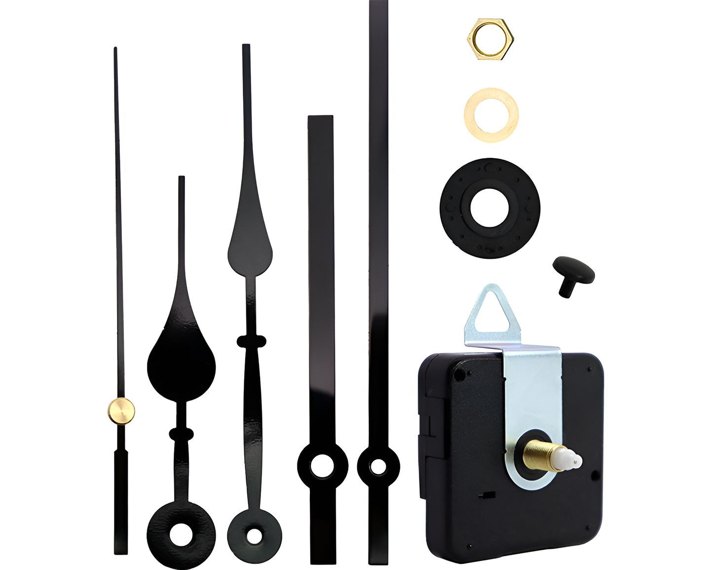 Silent Quartz Clock Mechanism Movement – DIY Wall Clock Motor Replacement with Hands