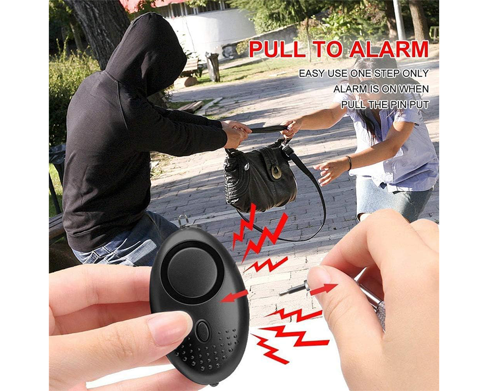 Personal Alarm for Women 140dB – LED Safety Personal Alarm for Women