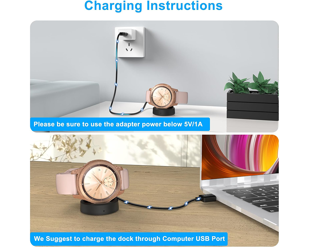 Samsung Galaxy Watch Charger – Dock Cradle Samsung Galaxy Watch Charger