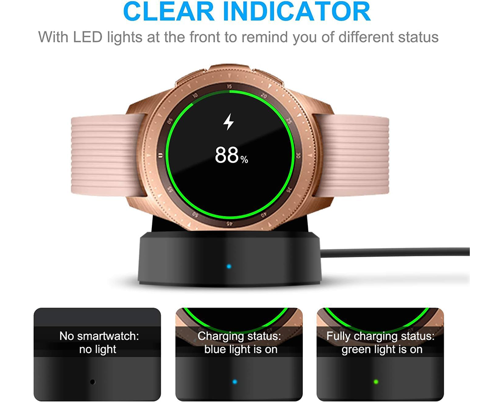Samsung Galaxy Watch Charger – Dock Cradle Samsung Galaxy Watch Charger