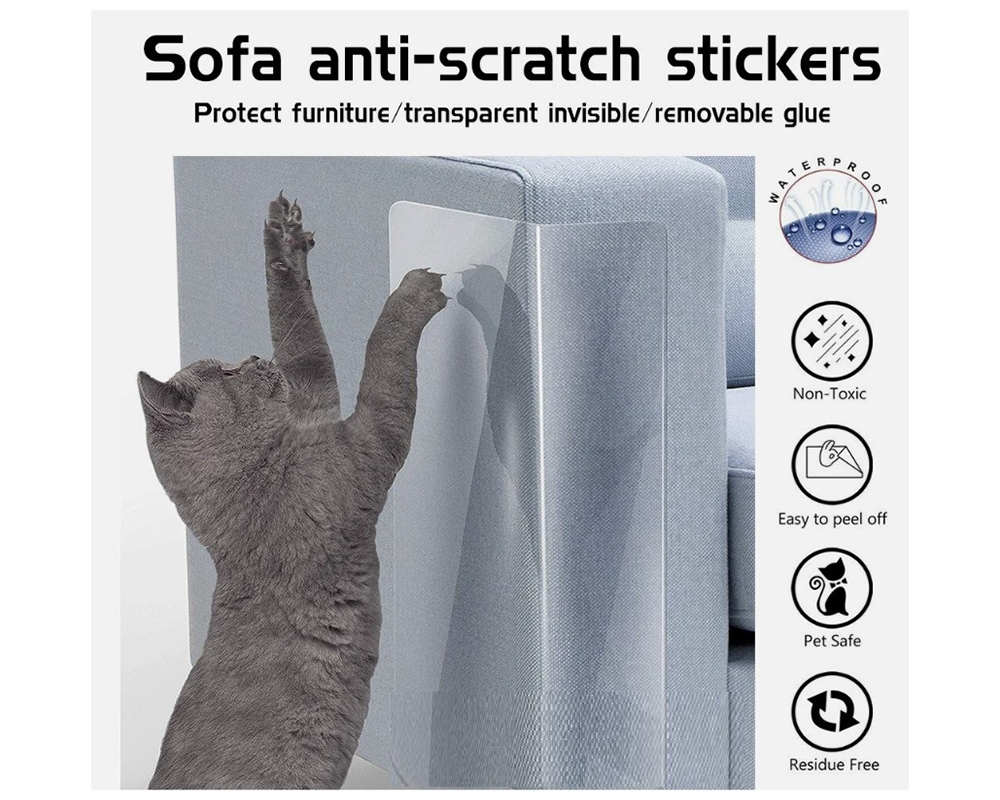 Cat Couch Scratch Guard 12PCS – Furniture Protector Cat Couch Scratch Guard