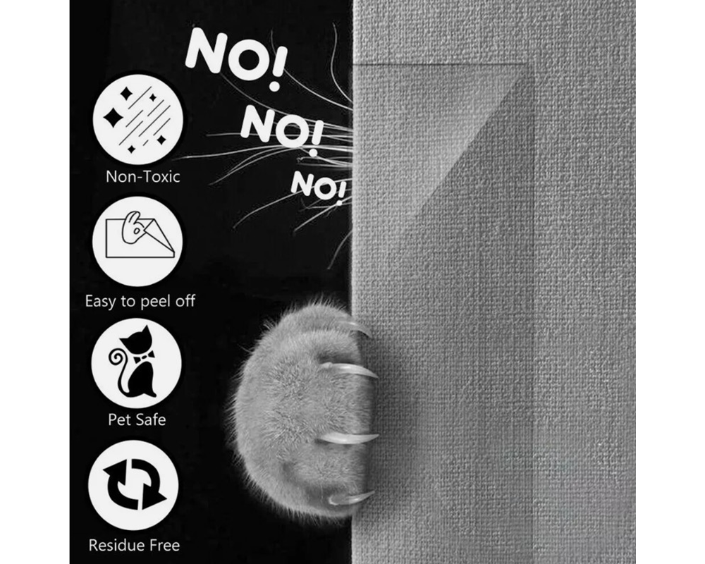Cat Couch Scratch Guard 12PCS – Furniture Protector Cat Couch Scratch Guard