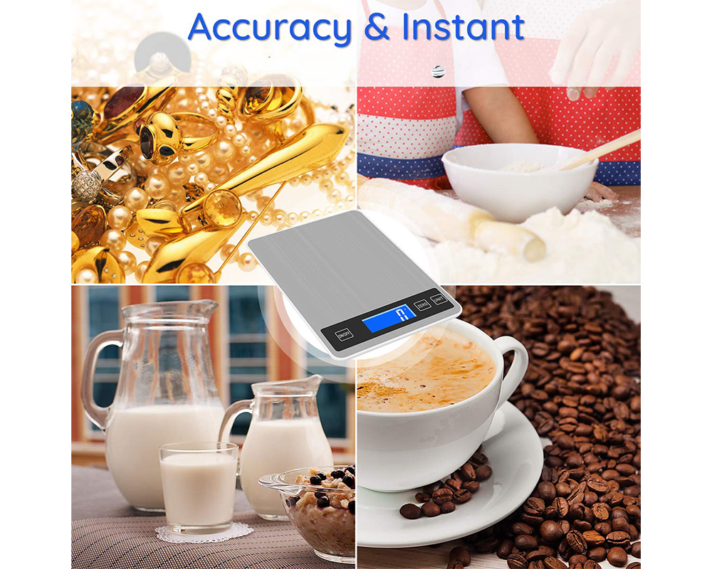 Kitchen Scale Digital Scales with LCD Display