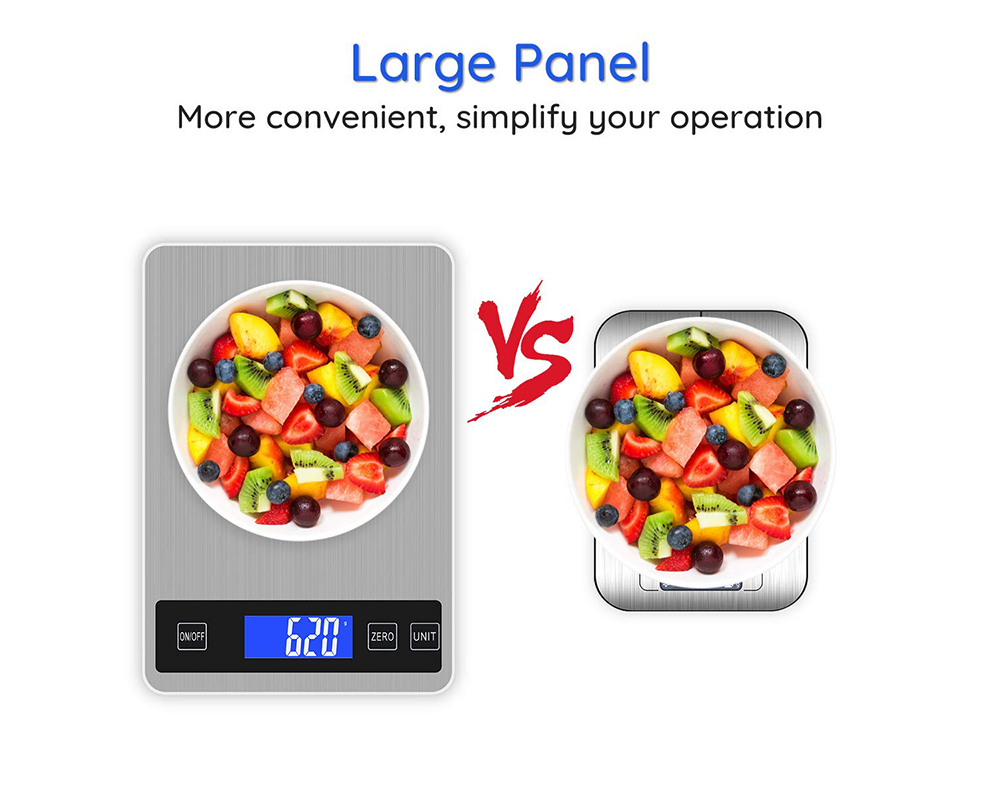 Kitchen Scale Digital Scales with LCD Display