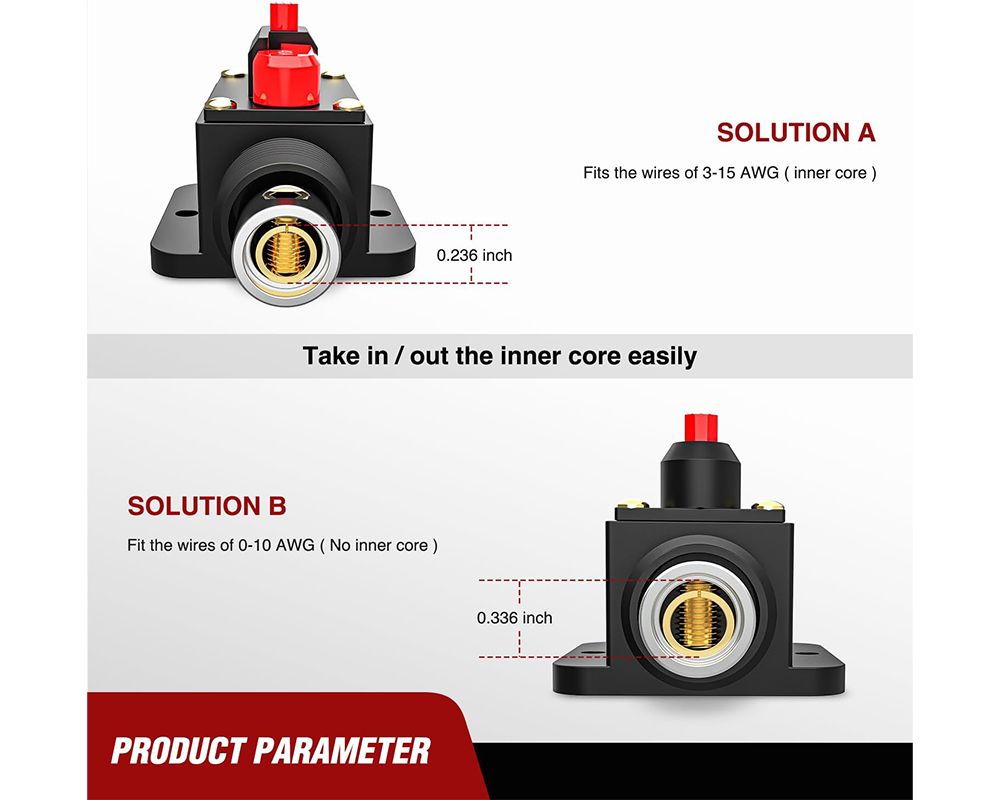 Inline Circuit Breaker 150A – Heavy Duty Inline Circuit Breaker 12V