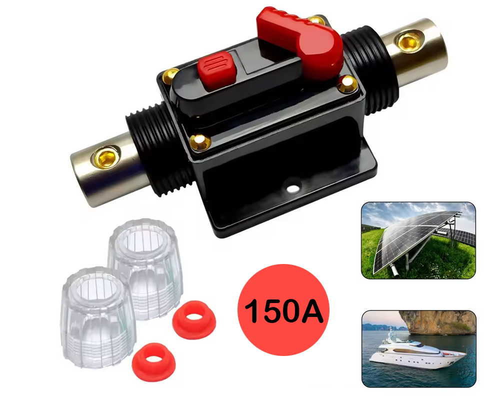 Inline Circuit Breaker 150A – Heavy Duty Inline Circuit Breaker 12V