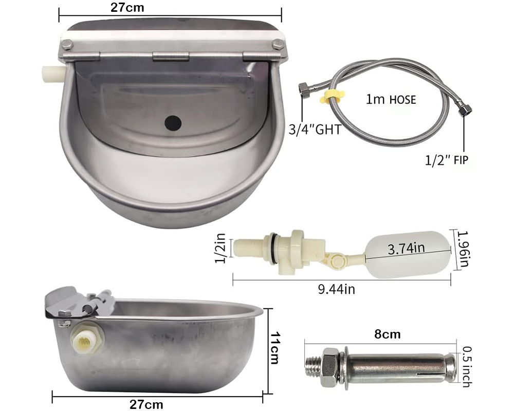 Auto Fill Water Trough Bowl