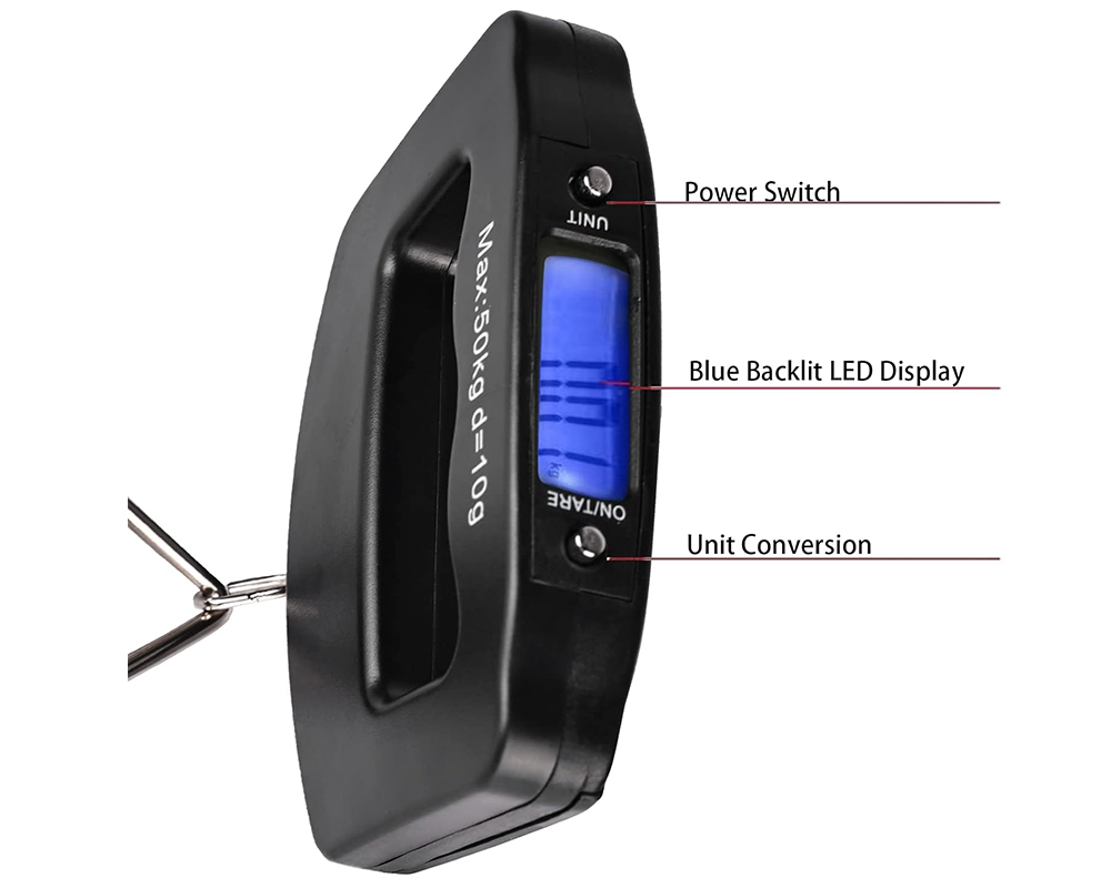 Digital Hanging Baggage Scale for Travel