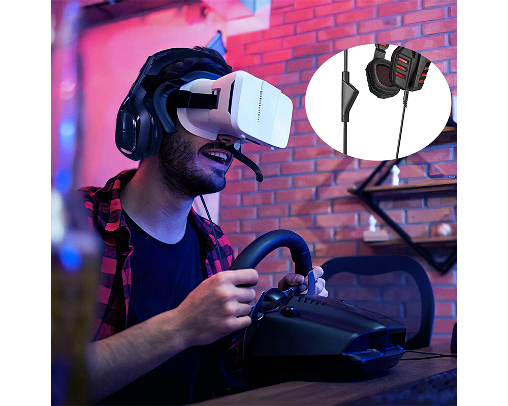 Audio Cable Cord – Replacement Volume Control Cable for Astro A10 A30 A40 Gaming Headset 2M