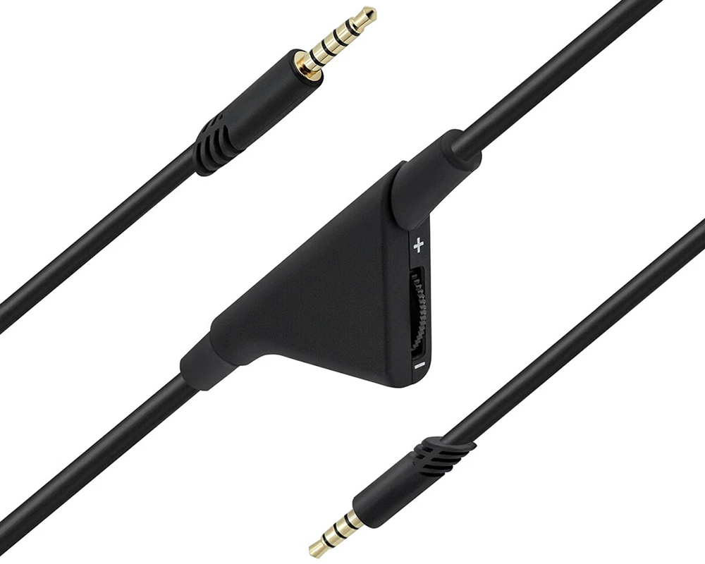 Audio Cable Cord – Replacement Volume Control Cable for Astro A10 A30 A40 Gaming Headset 2M