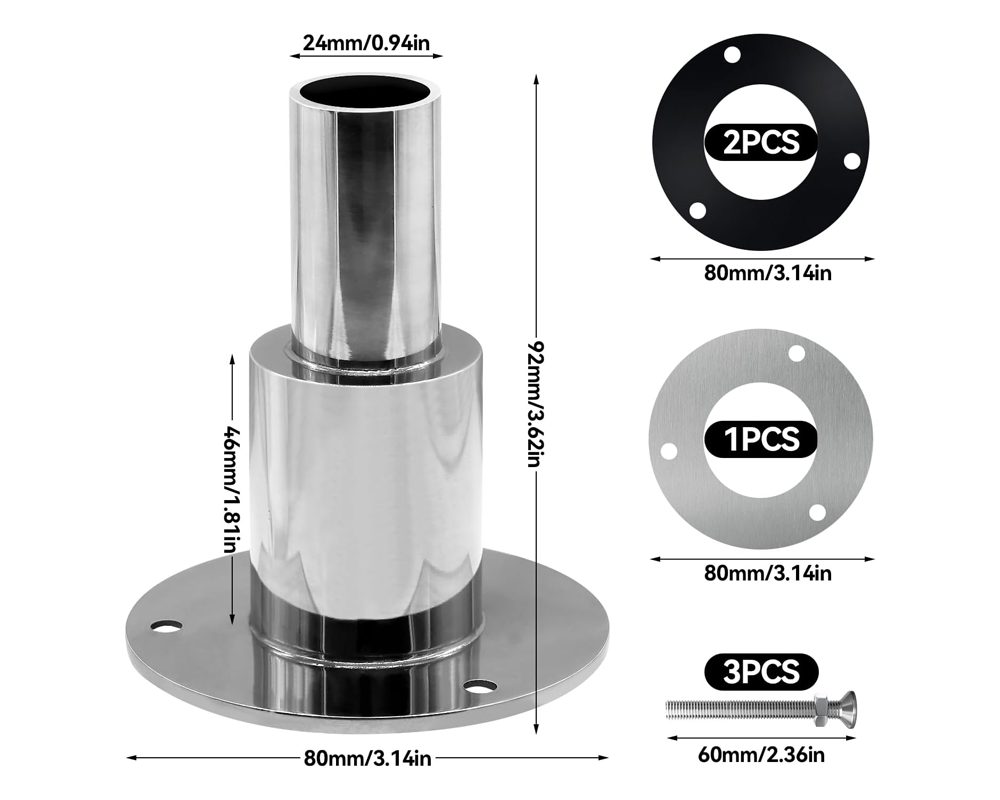 Fitting Tube Pipe Socket Hardware Parts of Air Diesel Heater For Boat Marine