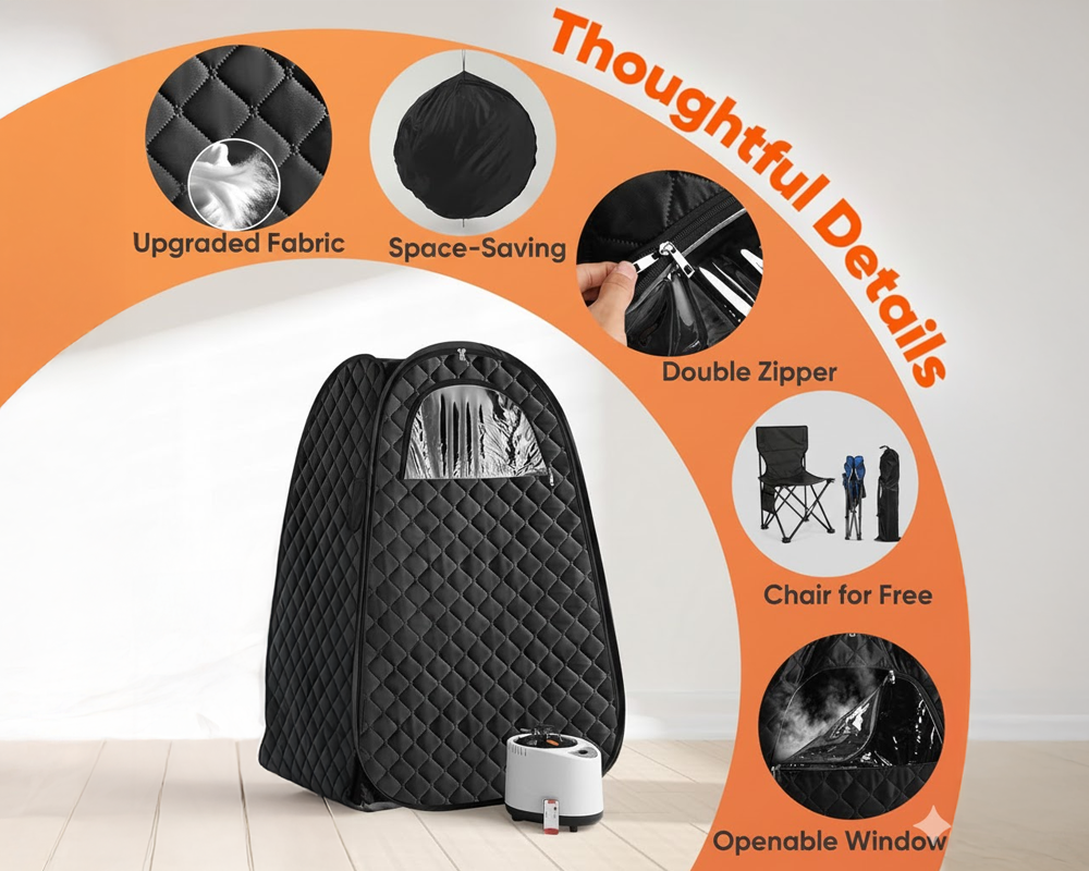 Steam Sauna Personal Home Spa