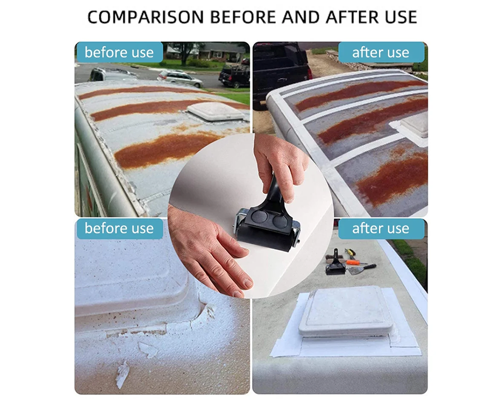 RV Roof Sealant Tape – 2" x 50ft Waterproof Leak Repair Tape for Camper, Trailer & Motorhome