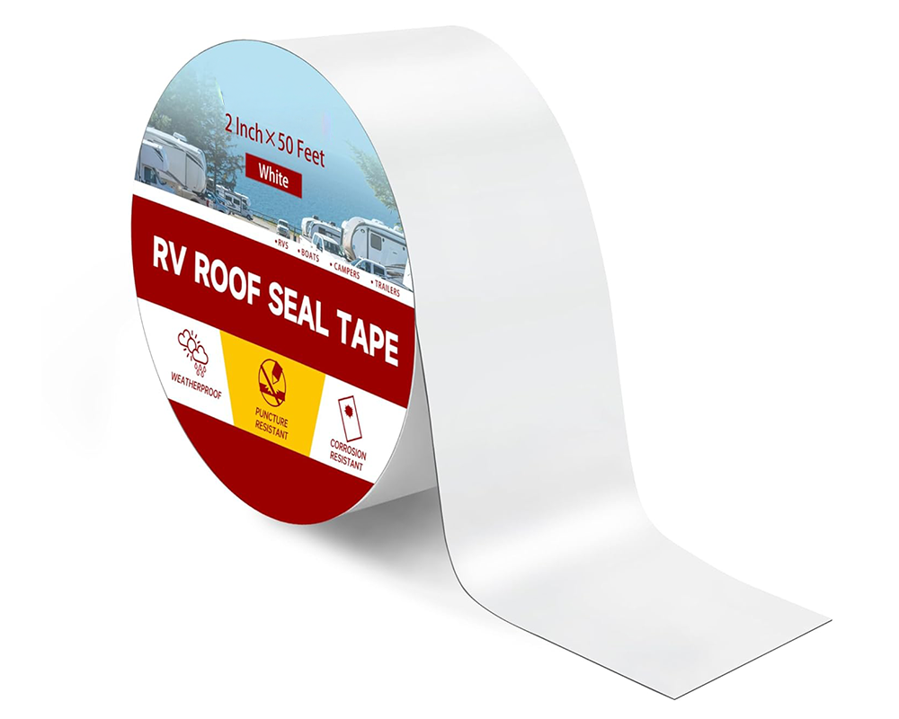 RV Roof Sealant Tape – 2" x 50ft Waterproof Leak Repair Tape for Camper, Trailer & Motorhome