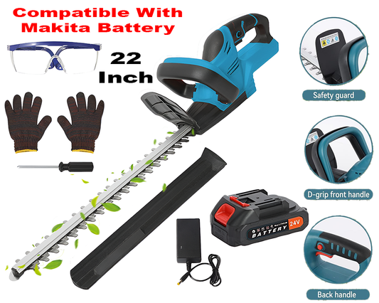Cordless Hedge Trimmer 22 Inch