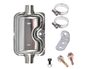 Diesel Air Heater Muffler – 24mm Stainless Steel Exhaust Silencer Kit with Clamps & Bracket