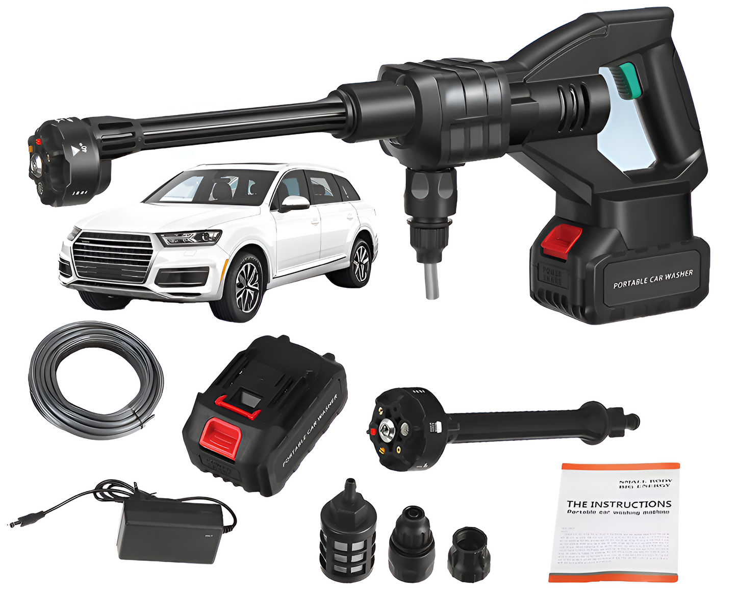 High Pressure Washer Cordless High Pressure Washer for Car & Garden