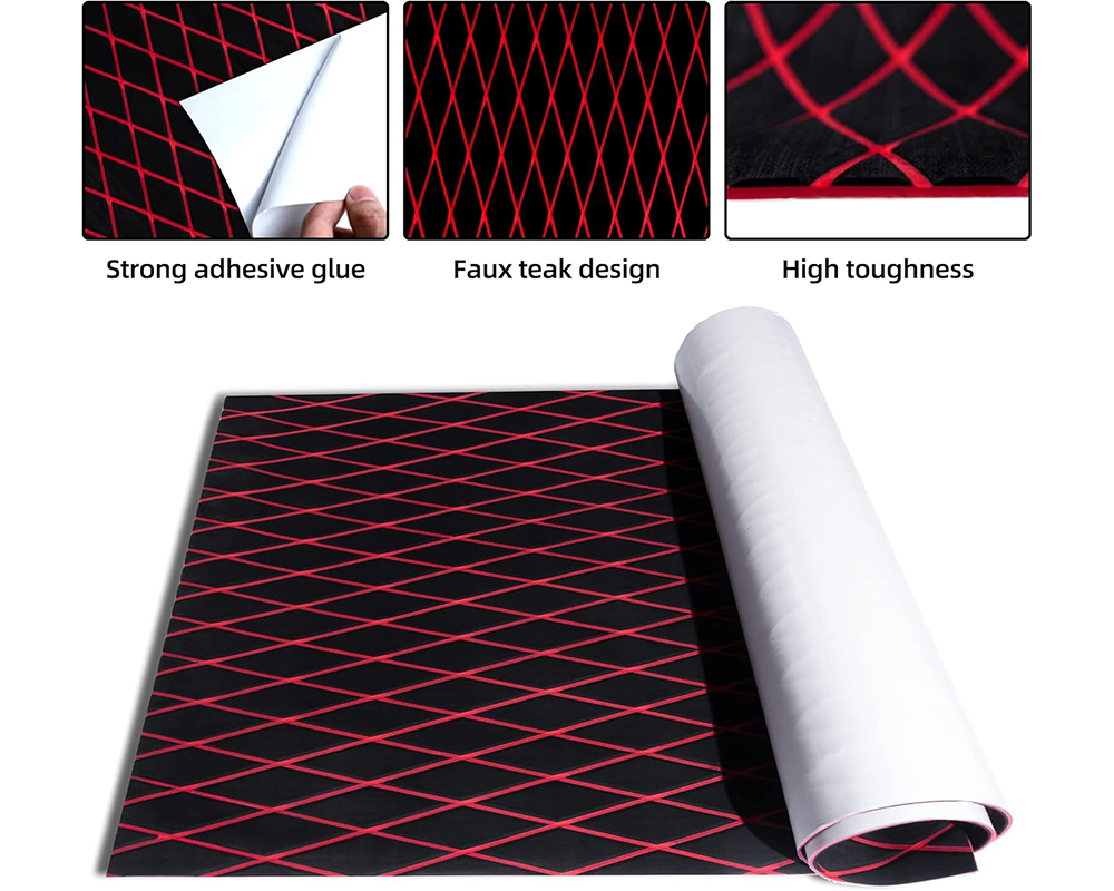 Marine Carpet Teak Boat Flooring Mat