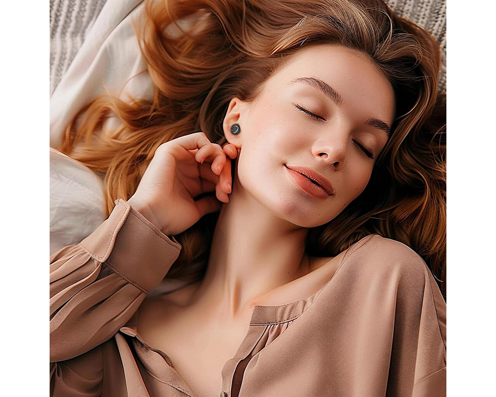 Ear Plugs for Sleeping Noise Cancelling Reusable Earplugs for Sleep Work- Black