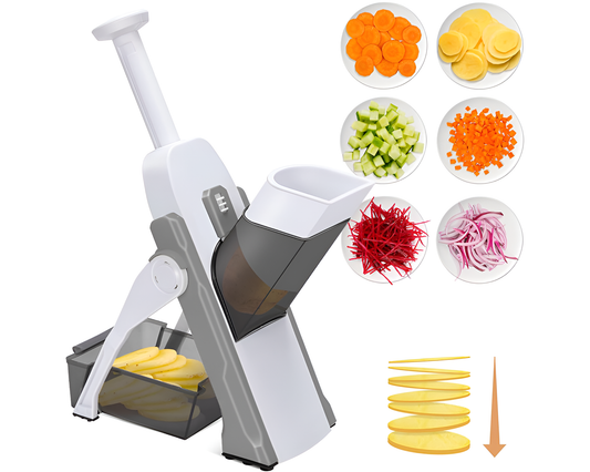 Vegetable Slicer Chopper BPA-Free Vegetable Slicer Chopper for Daily Meal Prep