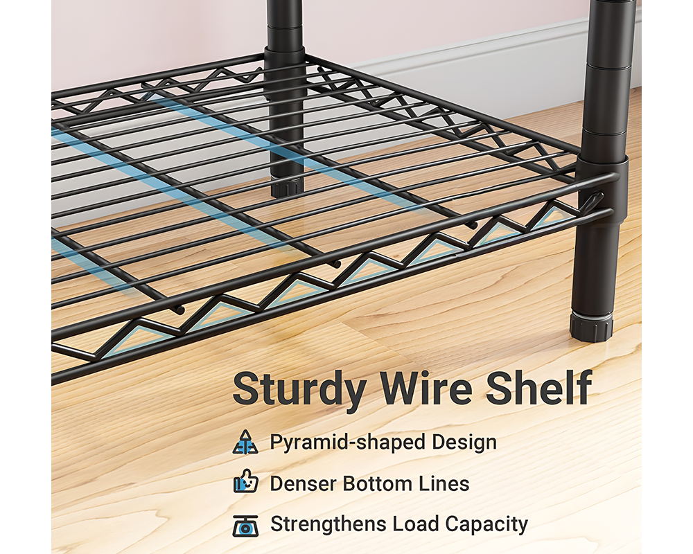 Metal Wardrobe Clothes Rack Clothes Organizer