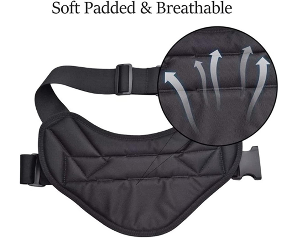 Adjustable Dog Harness – No Pull Reflective Tactical Vest with Handle for Training & Outdoor Walking (Blue)