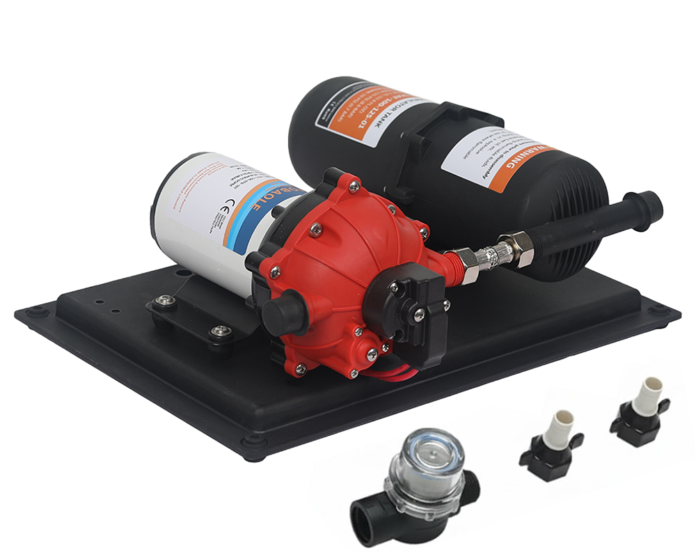 FOBAOLE RV Marine Pressure Pump 70PSI 24V