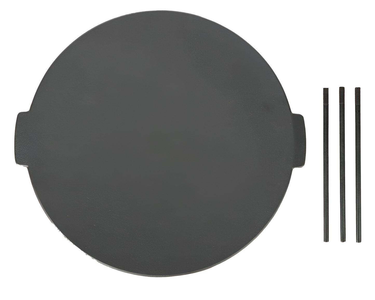 Cast Iron Grill Pan Camping BBQ Cast Iron Grill Pan for Outdoor Cooking