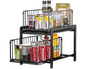 Kitchen Sink Organizer – 2 Tier Under Sink Storage Rack