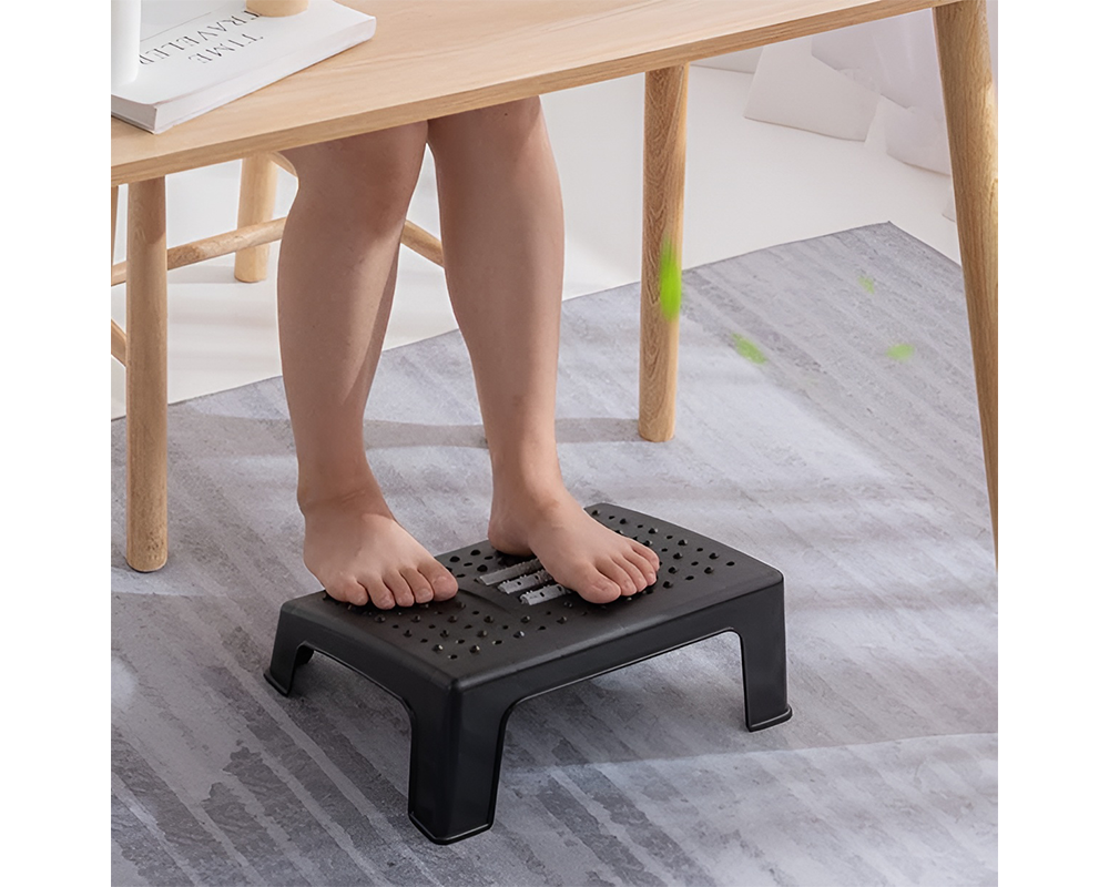 Foot Rest with Massage Roller – Ergonomic Leg Support for Home & Office