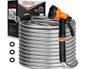 22M Metal Garden Hose Flexible Outdoor Garden Hose