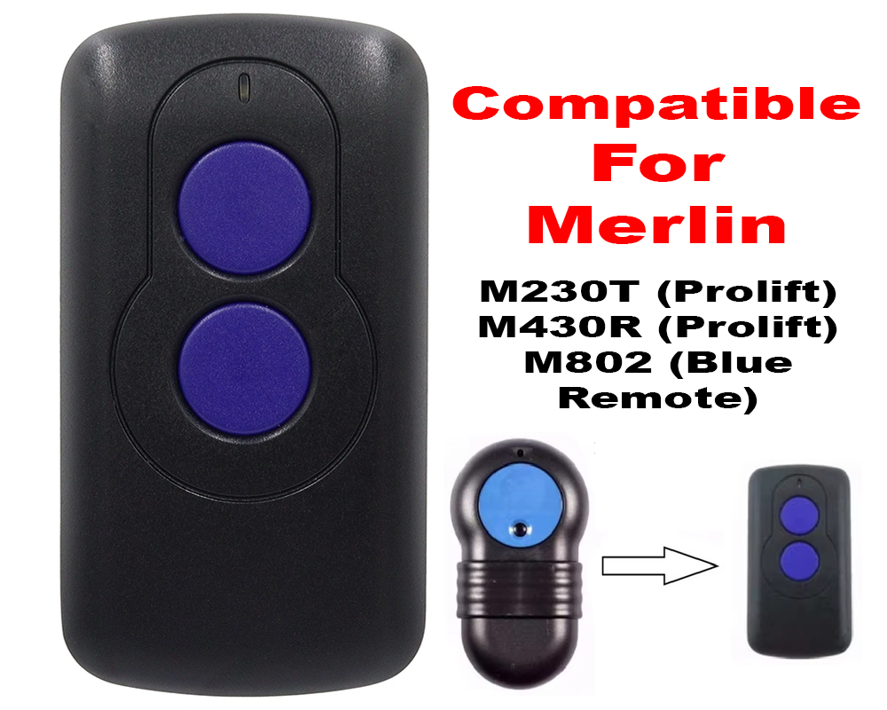 Garage Door Remote Merlin Replacment