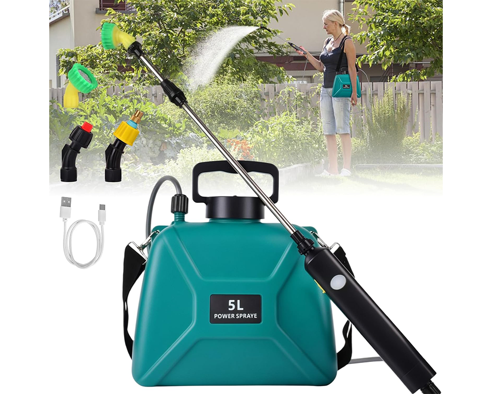 Electric Garden Sprayer Battery Powered Electric Garden Sprayer with Wand