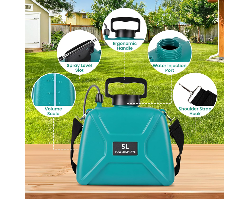 Electric Garden Sprayer Battery Powered Electric Garden Sprayer with Wand
