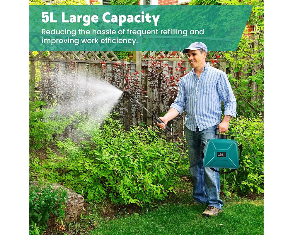 Electric Garden Sprayer Battery Powered Electric Garden Sprayer with Wand