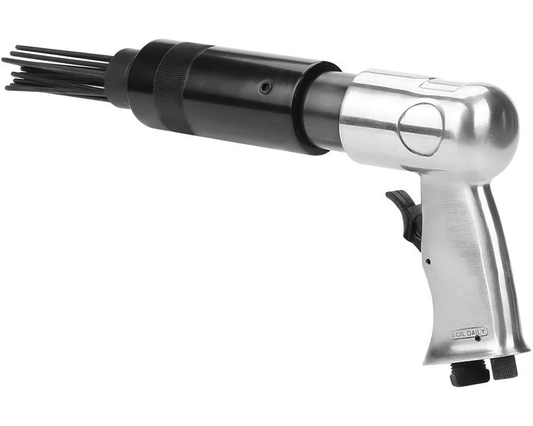 Pneumatic Needle Scaler – 19 Pin Air Rust & Paint Remover Gun with Pistol Grip for Surface Prep